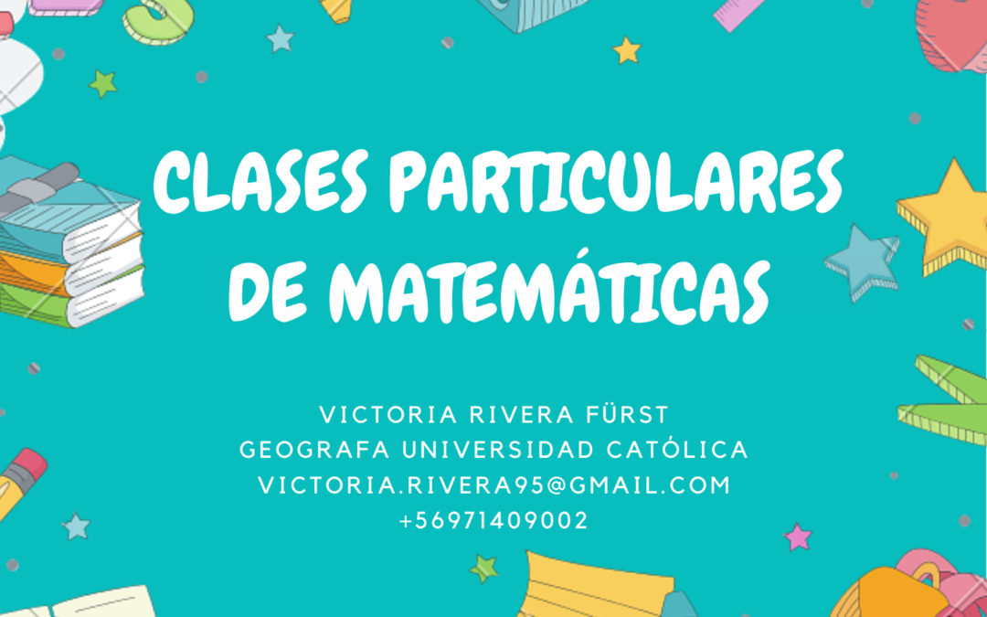 Clases particulares de matemáticas.