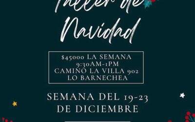 Taller navideño 19 diciembre